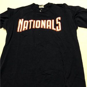 Majestic Washington Nationals Castilla t shirt large